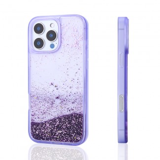 Apple iPhone 16 Pro Max Kılıf Sıvılı Simli Şeffaf Arka Yüzey Zore Keto Silikon Kapak Apple iPhone 16 Pro Max Kılıf Sıvılı Simli Şeffaf Arka Yüzey Zore Keto Silikon Kapak
