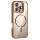 Apple iPhone 16 Pro Max Kılıf Standlı ve Kamera Lens Hediyeli M-Safe Şarj Özellikli Zore Etro Kapak Apple iPhone 16 Pro Max Kılıf Standlı ve Kamera Lens Hediyeli M-Safe Şarj Özellikli Zore Etro Kapak