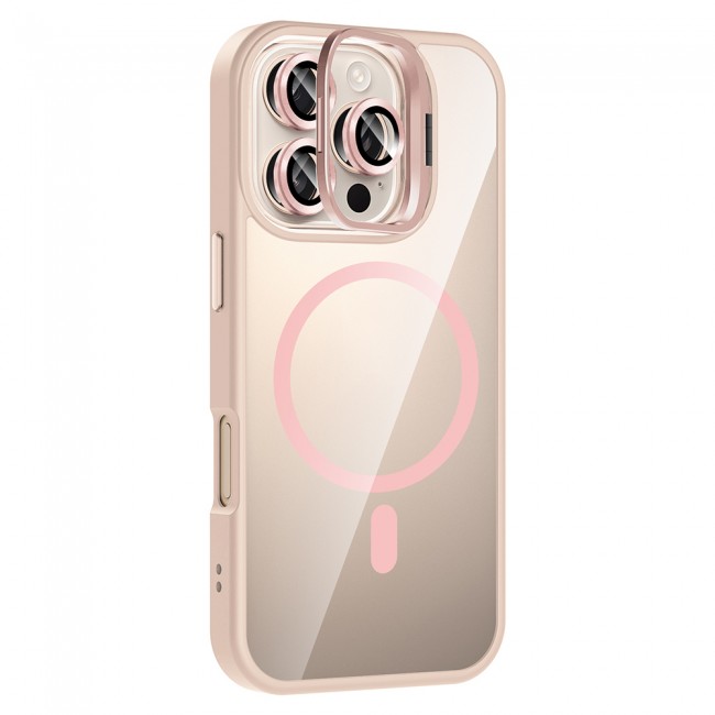 Apple iPhone 16 Pro Max Kılıf Standlı ve Kamera Lens Hediyeli M-Safe Şarj Özellikli Zore Etro Kapak Apple iPhone 16 Pro Max Kılıf Standlı ve Kamera Lens Hediyeli M-Safe Şarj Özellikli Zore Etro Kapak