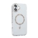 Apple iPhone 16 Pro Max Kılıf Taşlı Tasarım M-safe Şarj Özellikli Zore Koment Silikon Kapak Apple iPhone 16 Pro Max Kılıf Taşlı Tasarım M-safe Şarj Özellikli Zore Koment Silikon Kapak