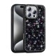 Apple iPhone 16 Pro Max Kılıf Taşlı ve Simli Tasarım Zore Azra Kapak Apple iPhone 16 Pro Max Kılıf Taşlı ve Simli Tasarım Zore Azra Kapak