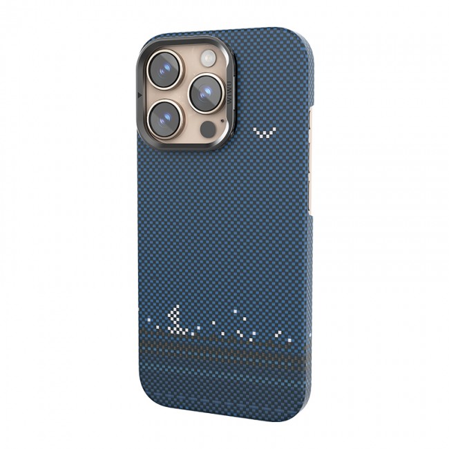 Apple iPhone 16 Pro Max Kılıf Wiwu DCC-209 M-safe Şarj Özellikli Kamera Standlı Aramid Fiber Tasarım Kevlar Kapak Apple iPhone 16 Pro Max Kılıf Wiwu DCC-209 M-safe Şarj Özellikli Kamera Standlı Aramid Fiber Tasarım Kevlar Kapak