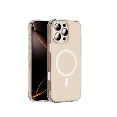 Bal-z Apple iPhone 16 Pro Max Kılıf Wiwu MCC-102 Magnetic Crystal Sert PC Kapak