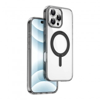 Apple iPhone 16 Pro Max Kılıf Wiwu MCC-201 iShield Ultra Serisi M-safe Şarj Özellikli Standlı Crystal Sert PC Kapak Apple iPhone 16 Pro Max Kılıf Wiwu MCC-201 iShield Ultra Serisi M-safe Şarj Özellikli Standlı Crystal Sert PC Kapak