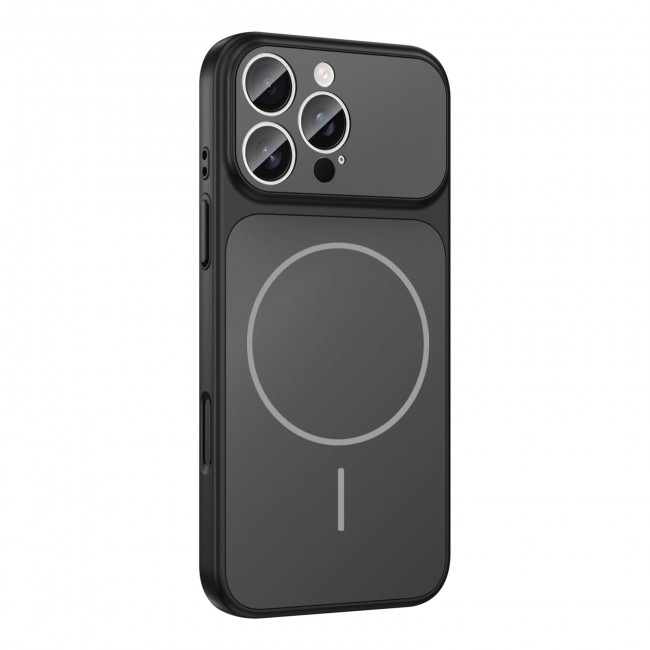 Apple iPhone 16 Pro Max Kılıf Zore M-Safe Şarj Özellikli Kamera Korumalı Formen Kapak Apple iPhone 16 Pro Max Kılıf Zore M-Safe Şarj Özellikli Kamera Korumalı Formen Kapak