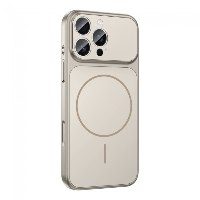 Apple iPhone 16 Pro Max Kılıf Zore M-Safe Şarj Özellikli Kamera Korumalı Formen Kapak Apple iPhone 16 Pro Max Kılıf Zore M-Safe Şarj Özellikli Kamera Korumalı Formen Kapak