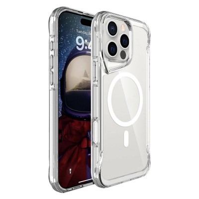 Bal-z Apple iPhone 16 Pro Max Kılıf Zore M-safe Şarj Özellikli T-Max M-safe Kapak