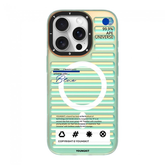 Apple iPhone 16 Pro Max Magsafe Şarj Özellikli Youngkit Chameleon Serisi Kapak Apple iPhone 16 Pro Max Magsafe Şarj Özellikli Youngkit Chameleon Serisi Kapak