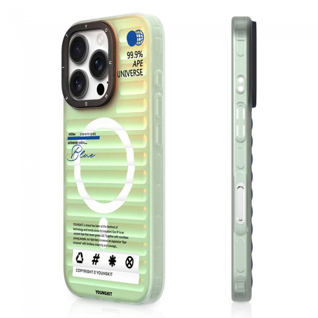 Apple iPhone 16 Pro Max Magsafe Şarj Özellikli Youngkit Chameleon Serisi Kapak Apple iPhone 16 Pro Max Magsafe Şarj Özellikli Youngkit Chameleon Serisi Kapak