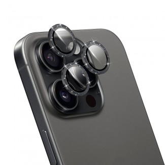 Apple iPhone 16 Pro Max Wiwu LG-006 Diamond Lens Guard Kolay Uygulama Aparatlı Kamera Lens Koruyucu Apple iPhone 16 Pro Max Wiwu LG-006 Diamond Lens Guard Kolay Uygulama Aparatlı Kamera Lens Koruyucu