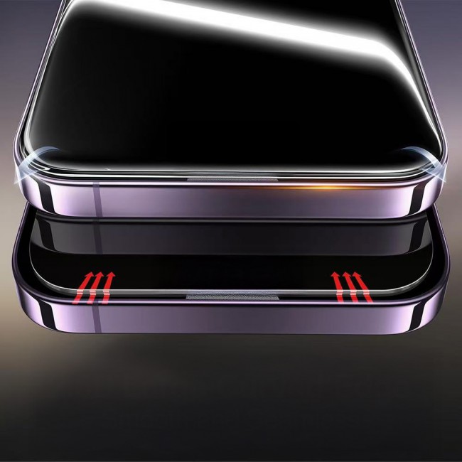 Apple iPhone 16 Pro Max Zore 3D Mobi HD Temperli Cam Ekran Koruyucu + Kolay Uygulama Aparatı Apple iPhone 16 Pro Max Zore 3D Mobi HD Temperli Cam Ekran Koruyucu + Kolay Uygulama Aparatı