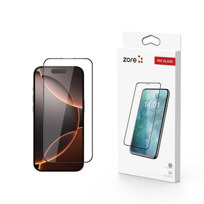 Bal-z Apple iPhone 16 Pro Max Zore Rio Glass Cam Ekran Koruyucu