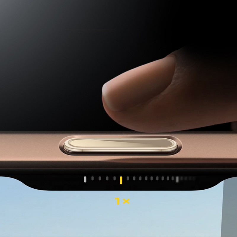 Bal-z Apple iPhone 16 Serisi Uyumlu Metal Alaşımlı Hassas Dokunmatik Kamera Denetim Butonu Koruyucu