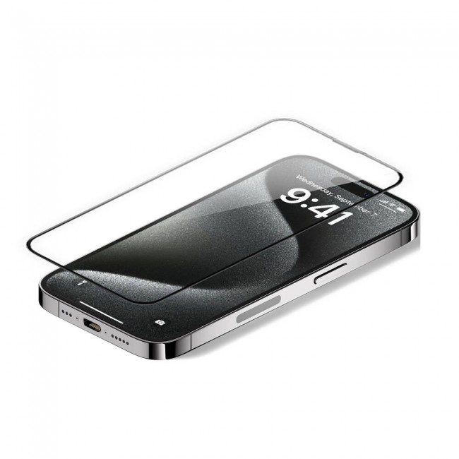 Apple iPhone 16 Wiwu GT-017 Safir Kaplama Çizilmeye Dayanıklı Temperli Cam Ekran Koruyucu Apple iPhone 16 Wiwu GT-017 Safir Kaplama Çizilmeye Dayanıklı Temperli Cam Ekran Koruyucu