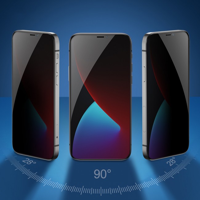 Apple iPhone 16 Zore Kolay Uygulama Aparatlı 5D Magic Privacy Glass Hayalet Cam Ekran Apple iPhone 16 Zore Kolay Uygulama Aparatlı 5D Magic Privacy Glass Hayalet Cam Ekran