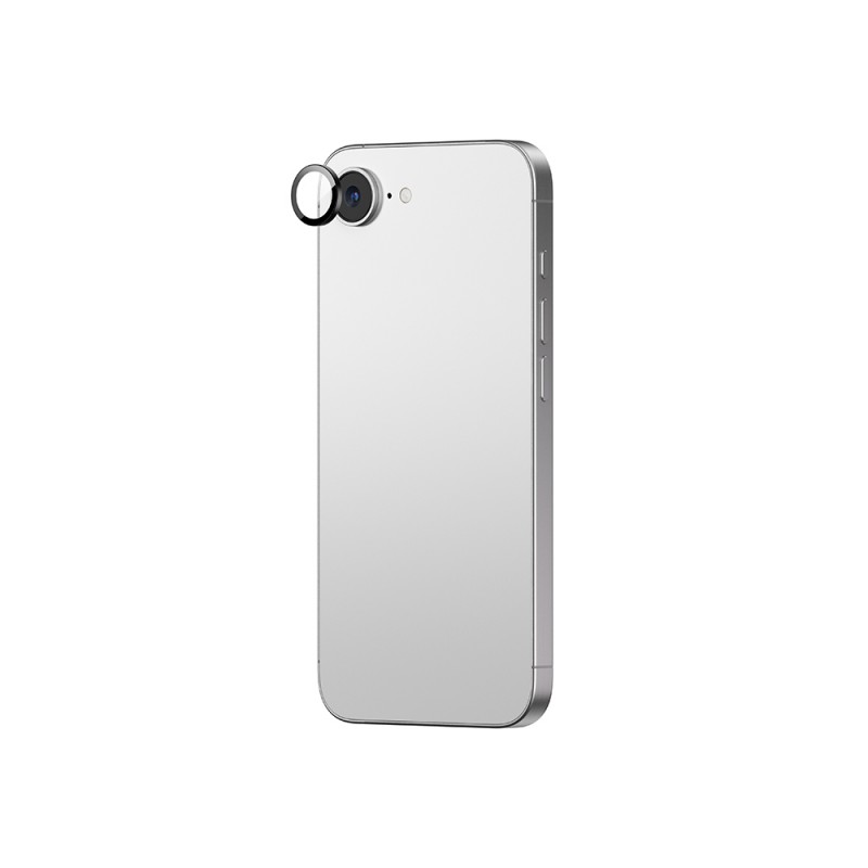 Bal-z Apple iPhone 16E Amazingthing Anti Reflective Kamera Lens Koruyucu + Kolay Uygulama Aparatlı