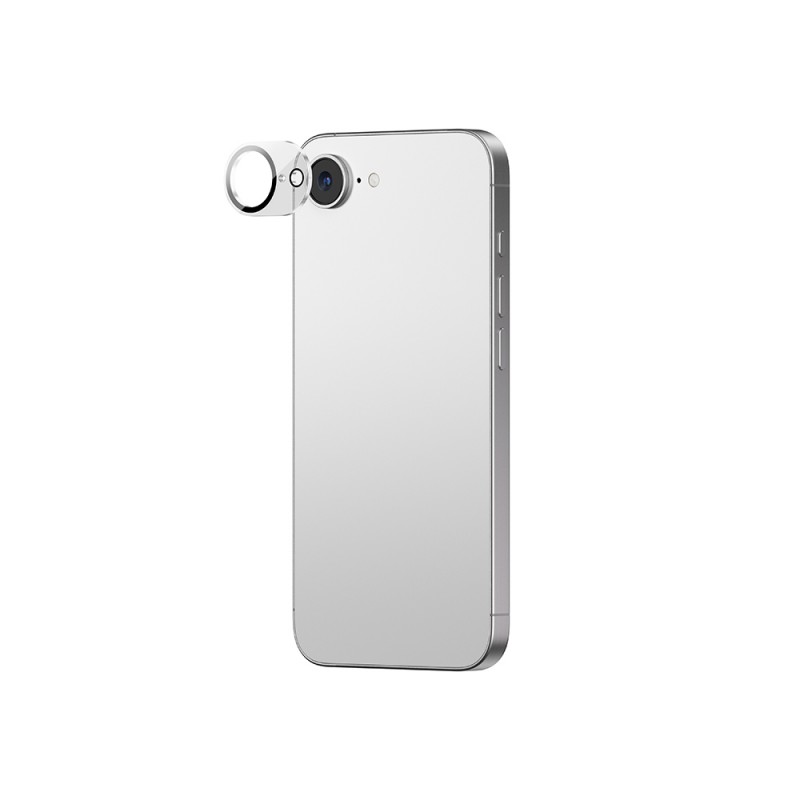 Bal-z Apple iPhone 16E Amazingthing Anti Reflective Kamera Lens Koruyucu + Kolay Uygulama Aparatlı