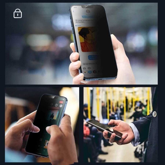 Apple iPhone 16E Davin 5D Privacy Cam Ekran Koruyucu Apple iPhone 16E Davin 5D Privacy Cam Ekran Koruyucu
