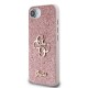 Apple iPhone 16E Kılıf Guess Orjinal Lisanslı 4G Büyük Metal Logolu Glitter Kapak Apple iPhone 16E Kılıf Guess Orjinal Lisanslı 4G Büyük Metal Logolu Glitter Kapak