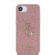 Apple iPhone 16E Kılıf Guess Orjinal Lisanslı 4G Büyük Metal Logolu Glitter Kapak Apple iPhone 16E Kılıf Guess Orjinal Lisanslı 4G Büyük Metal Logolu Glitter Kapak