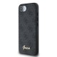 Apple iPhone 16E Kılıf Guess Orjinal Lisanslı 4G Desenli Script Metal Logolu Kapak