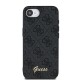 Apple iPhone 16E Kılıf Guess Orjinal Lisanslı 4G Desenli Script Metal Logolu Kapak