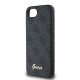 Apple iPhone 16E Kılıf Guess Orjinal Lisanslı 4G Desenli Script Metal Logolu Kapak