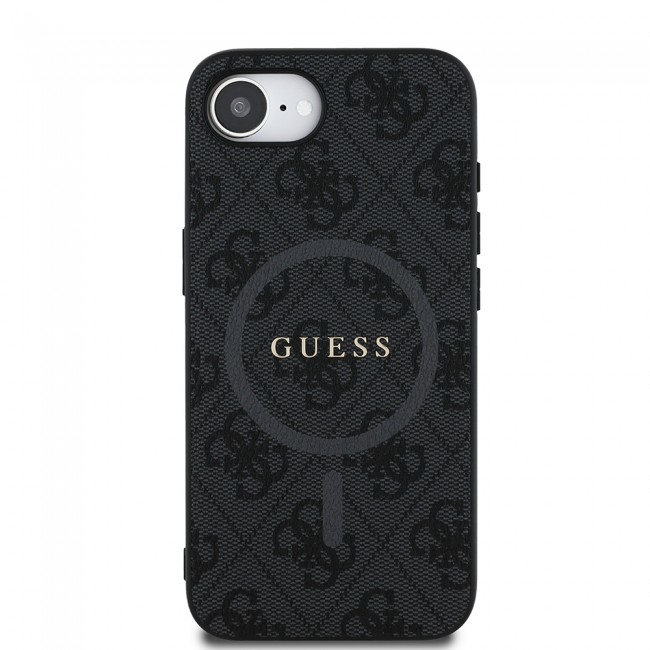 Apple iPhone 16E Kılıf Guess Orjinal Lisanslı M-safe Şarj Özellikli PU Halkalı 4G Desenli Yazı Logolu Kapak Apple iPhone 16E Kılıf Guess Orjinal Lisanslı M-safe Şarj Özellikli PU Halkalı 4G Desenli Yazı Logolu Kapak