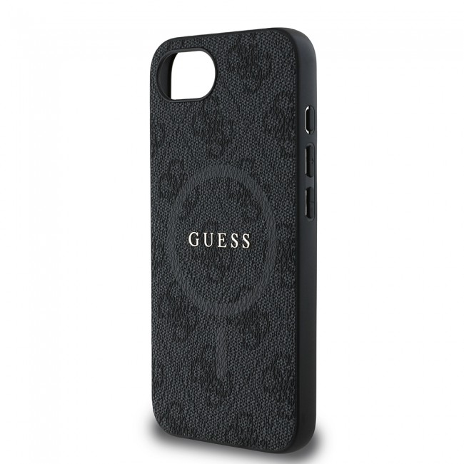Apple iPhone 16E Kılıf Guess Orjinal Lisanslı M-safe Şarj Özellikli PU Halkalı 4G Desenli Yazı Logolu Kapak Apple iPhone 16E Kılıf Guess Orjinal Lisanslı M-safe Şarj Özellikli PU Halkalı 4G Desenli Yazı Logolu Kapak