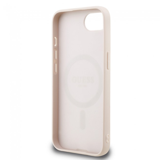 Apple iPhone 16E Kılıf Guess Orjinal Lisanslı M-safe Şarj Özellikli Small 4G Classic Kapak Apple iPhone 16E Kılıf Guess Orjinal Lisanslı M-safe Şarj Özellikli Small 4G Classic Kapak