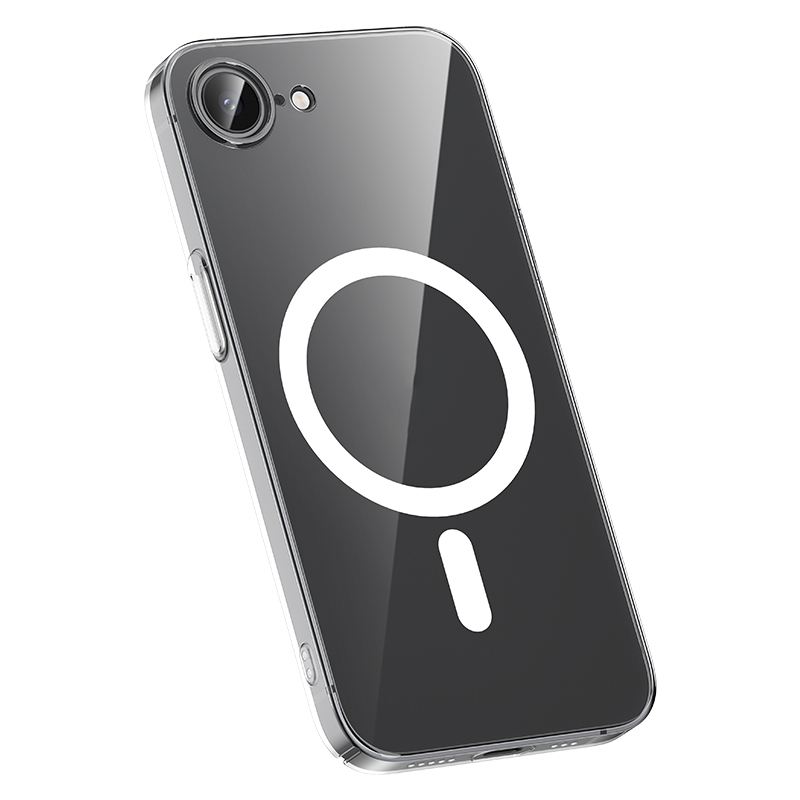 Bal-z Apple iPhone 16E Kılıf M-safe Şarj Özellikli Benks ​​​​​​Crystal Serisi Şeffaf Kapak