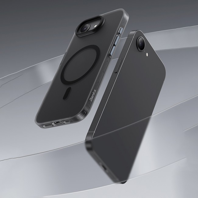 Apple iPhone 16E Kılıf M-safe Şarj Özellikli Benks Lucid Armor Kapak