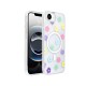 Apple iPhone 16E Kılıf M-Safe Şarj Özellikli Şeffaf Zore Folk Sert Kapak Apple iPhone 16E Kılıf M-Safe Şarj Özellikli Şeffaf Zore Folk Sert Kapak