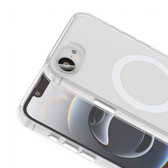 Apple iPhone 16E Kılıf M-safe Şarj Özellikli Kamera Korumalı Zore Kripto Kapak Apple iPhone 16E Kılıf M-safe Şarj Özellikli Kamera Korumalı Zore Kripto Kapak