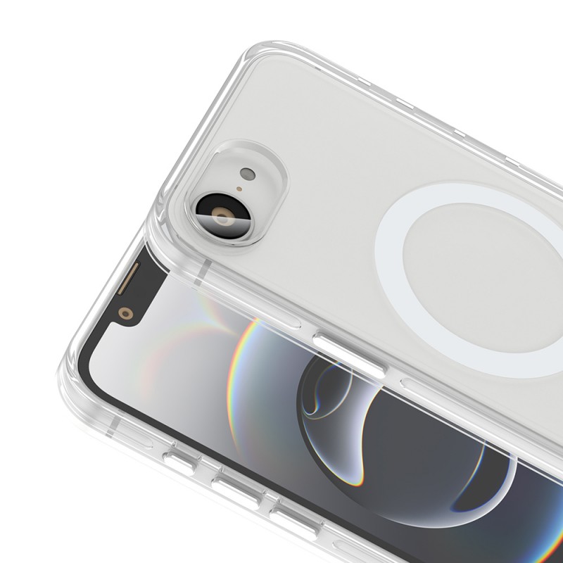 Bal-z Apple iPhone 16E Kılıf M-safe Şarj Özellikli Kamera Korumalı Zore Kripto Kapak