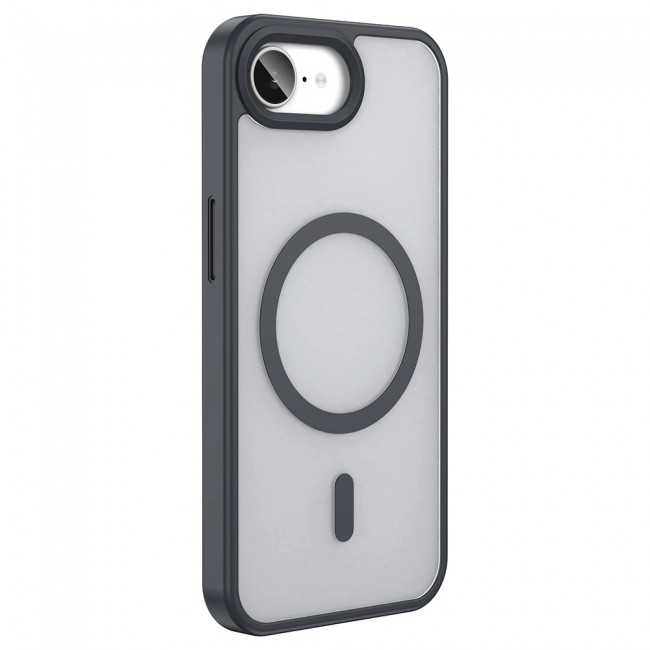 Apple iPhone 16E Kılıf M-safe Şarj Özellikli Mat Arka Yüzey Zore Sio Kapak Apple iPhone 16E Kılıf M-safe Şarj Özellikli Mat Arka Yüzey Zore Sio Kapak