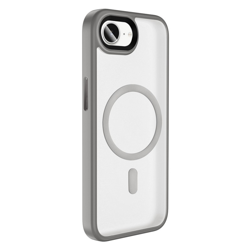 Bal-z Apple iPhone 16E Kılıf Mat Arka Yüzey Wireless Şarj Özellikli Zore Flet M-safe Kapak