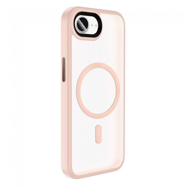 Apple iPhone 16E Kılıf Mat Arka Yüzey Wireless Şarj Özellikli Zore Flet M-safe Kapak Apple iPhone 16E Kılıf Mat Arka Yüzey Wireless Şarj Özellikli Zore Flet M-safe Kapak