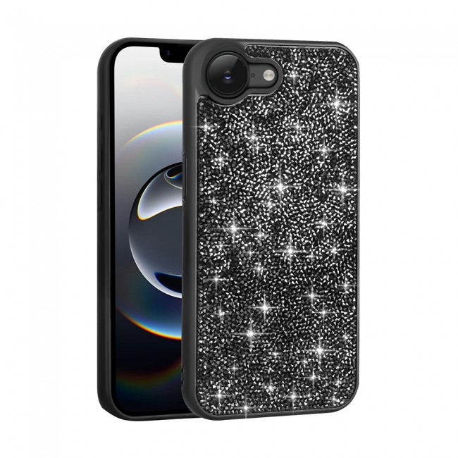 Apple iPhone 16E Kılıf Parlak Taşlı Tasarım Zore Pırlanta Kapak Apple iPhone 16E Kılıf Parlak Taşlı Tasarım Zore Pırlanta Kapak