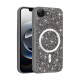 Apple iPhone 16E Kılıf Pırlanta Tasarımlı M-safe Şarj Özellikli Zore Mozaik Silikon Kapak Apple iPhone 16E Kılıf Pırlanta Tasarımlı M-safe Şarj Özellikli Zore Mozaik Silikon Kapak