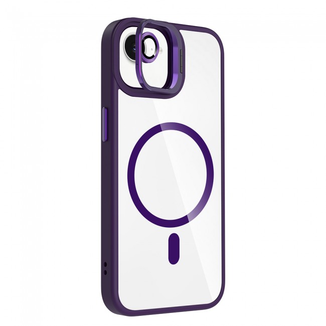 Apple iPhone 16E Kılıf Standlı ve Kamera Lens Hediyeli M-Safe Şarj Özellikli Zore Etro Kapak Apple iPhone 16E Kılıf Standlı ve Kamera Lens Hediyeli M-Safe Şarj Özellikli Zore Etro Kapak