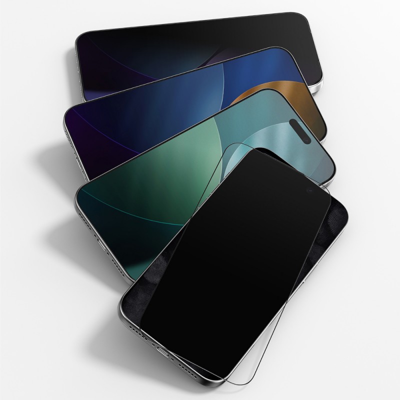 Bal-z Apple iPhone 17 Air Amazingthing Titan Privacy Parmak İzi Bırakmayan Temperli Cam Ekran Koruyucu