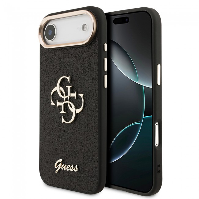 Apple iPhone 17 Air Kılıf Guess Orjinal Lisanslı 4G Büyük Metal Kamera Çerçeveli ve Logolu Glitter Kapak Apple iPhone 17 Air Kılıf Guess Orjinal Lisanslı 4G Büyük Metal Kamera Çerçeveli ve Logolu Glitter Kapak