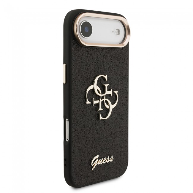Apple iPhone 17 Air Kılıf Guess Orjinal Lisanslı 4G Büyük Metal Kamera Çerçeveli ve Logolu Glitter Kapak Apple iPhone 17 Air Kılıf Guess Orjinal Lisanslı 4G Büyük Metal Kamera Çerçeveli ve Logolu Glitter Kapak
