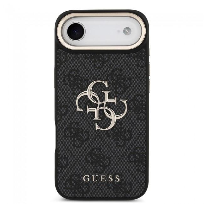 Apple iPhone 17 Air Kılıf Guess Orjinal Lisanslı 4G Büyük Metal Logolu Kalın Askılı Kapak