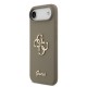 Apple iPhone 17 Air Kılıf Guess Orjinal Lisanslı Grained Yazı Logolu Kapak Apple iPhone 17 Air Kılıf Guess Orjinal Lisanslı Grained Yazı Logolu Kapak