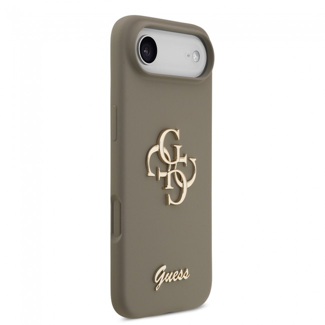 Apple iPhone 17 Air Kılıf Guess Orjinal Lisanslı Grained Yazı Logolu Kapak Apple iPhone 17 Air Kılıf Guess Orjinal Lisanslı Grained Yazı Logolu Kapak