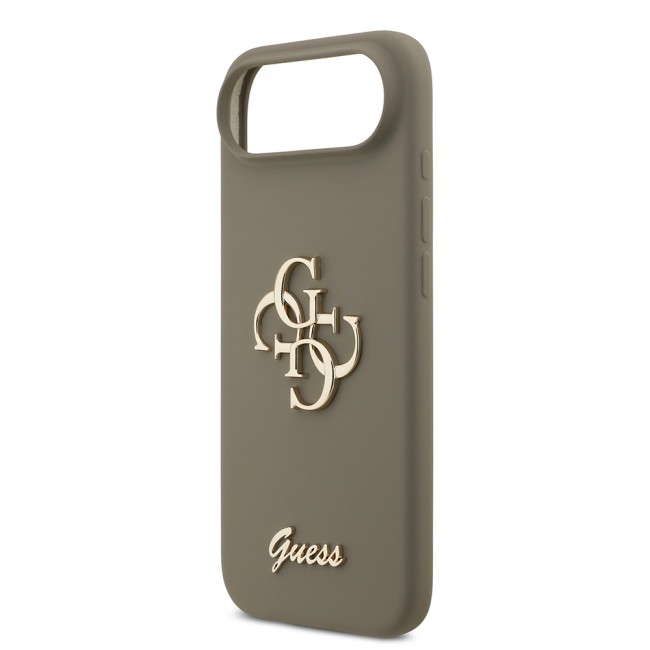 Apple iPhone 17 Air Kılıf Guess Orjinal Lisanslı Grained Yazı Logolu Kapak Apple iPhone 17 Air Kılıf Guess Orjinal Lisanslı Grained Yazı Logolu Kapak