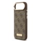 Apple iPhone 17 Air Kılıf Guess Orjinal Lisanslı M-safe Şarj Özellikli 4G Desenli PU Metal Plaka Klasik Logolu Kapak Apple iPhone 17 Air Kılıf Guess Orjinal Lisanslı M-safe Şarj Özellikli 4G Desenli PU Metal Plaka Klasik Logolu Kapak
