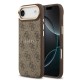 Apple iPhone 17 Air Kılıf Guess Orjinal Lisanslı M-safe Şarj Özellikli Gold Metal Kamera Çerçeveli PU Deri 4G Desenli Yazı Logolu Kapak Apple iPhone 17 Air Kılıf Guess Orjinal Lisanslı M-safe Şarj Özellikli Gold Metal Kamera Çerçeveli PU Deri 4G Desenli Yazı Logolu Kapak